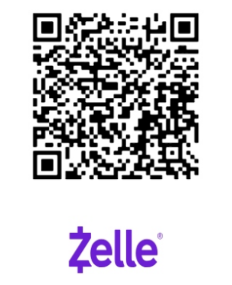 Zelle QR code for donating